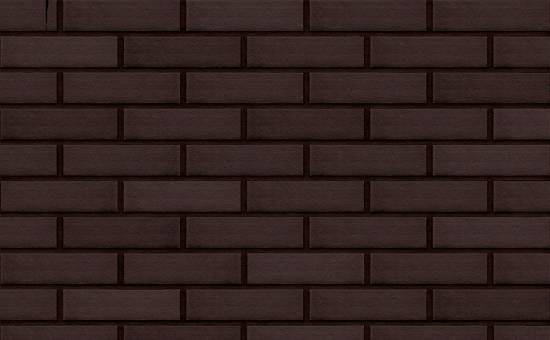 Клинкерная фасадная плитка KING KLINKER Dream House Вулканический черный (18) гладкая RF10, 250*65*10 мм